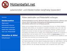 Tablet Screenshot of mottenbefall.net